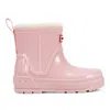 Hunter Little Kids Gracey Insulated Waterproof Rain Boots 12c Light Pink In Black