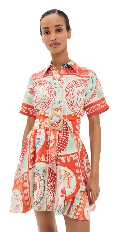 Hunter Liza Dress Lost At Sea In Multi