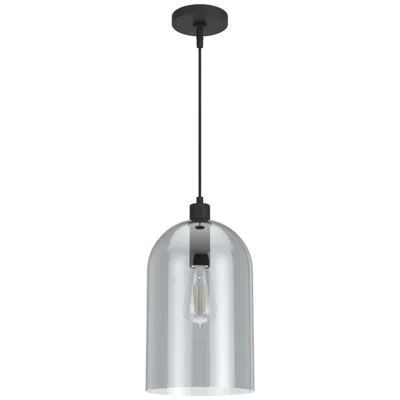 Hunter Lochmeade Smoked Glass 1 Light Large Pendant