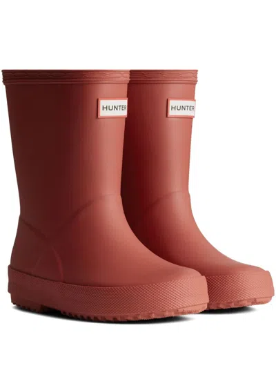 HUNTER LOGO-PATCH WELLIES