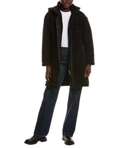 Hunter London Canvas Short Chic Lady Jacket In Black