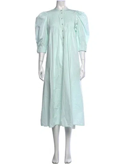 Pre-owned Hunter Long Dress In Green