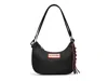 Hunter Loop Back Crossbody Bag In Black