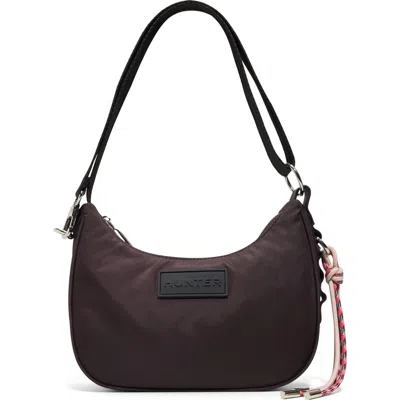 Hunter Loop Back Crossbody Bag In Brown