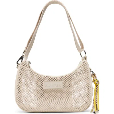 Hunter Loop Back Mesh Convertible Crossbody Bag In Open Natural