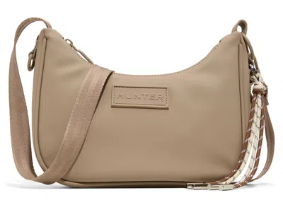 Hunter Loop Back Shoulder Bag In Light Brown