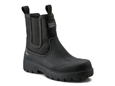 Hunter Lorde Waterproof Chelsea Boot In Black