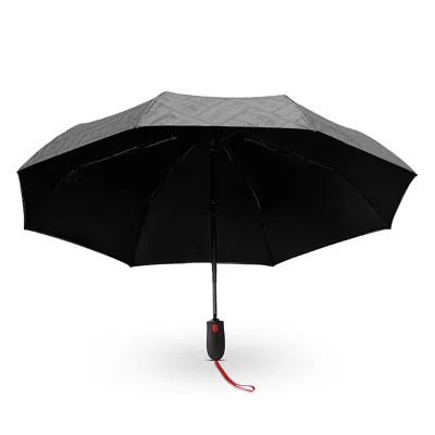 Hunter Luggage Hunter Double Sided Compact Umbrella In Neutral