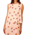 Hunter Luna Sleeveless Top In Watercolor Floral In Pink