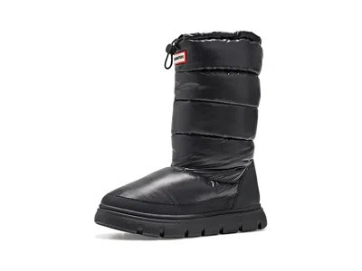 HUNTER MAGNOLIA BOOTS WOMEN'S BOOTS BLACK: 8 M