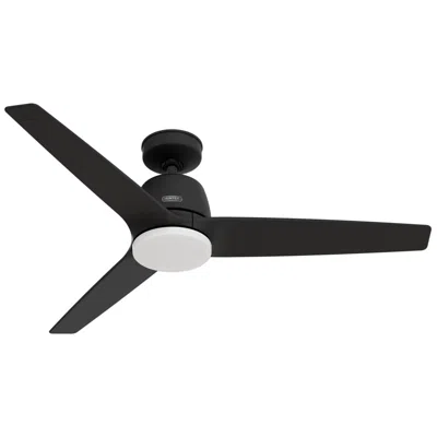 Hunter Malden Led 52" Matte Black Ceiling Fan With Handheld Remote