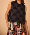 Hunter Manning Top In Black Fringe
