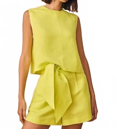 Hunter Manning Top In Lime