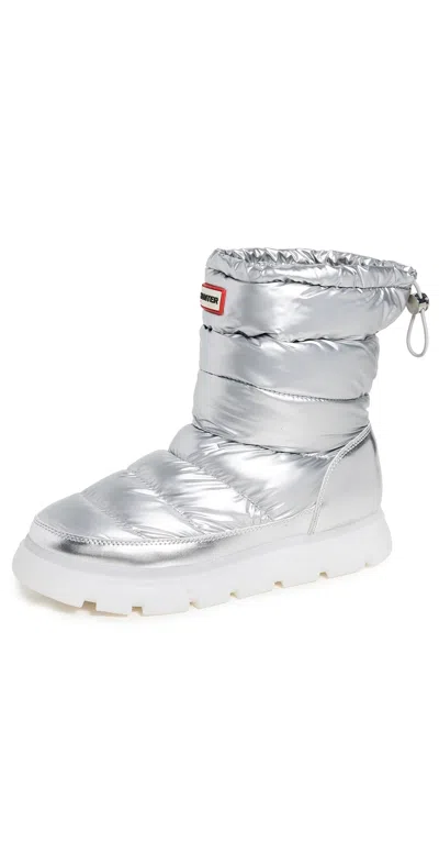 Hunter Maribels Boot In Silver