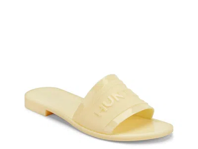 Hunter Marina Sandal In Yellow