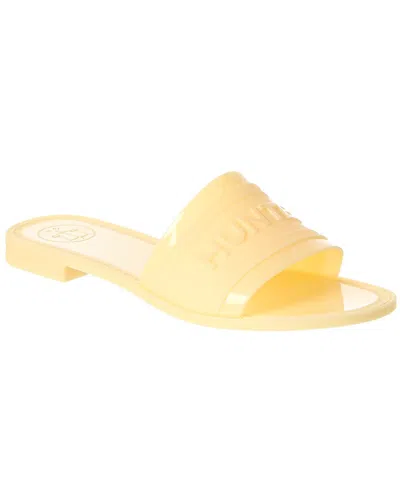 Hunter Marina Sandal In Yellow