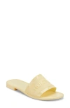 Hunter Marina Slide Sandal In Yellow