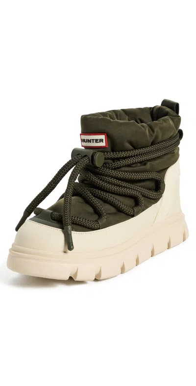 Hunter Marlay Boots Dark Green
