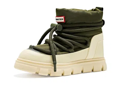 Hunter Marlay Women's Boots Dark Green: 7 M, Rubber/synthetic In Multi