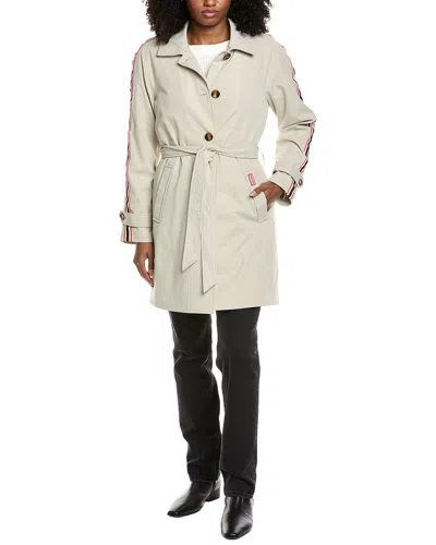 Hunter Medium Trench Coat In Multi