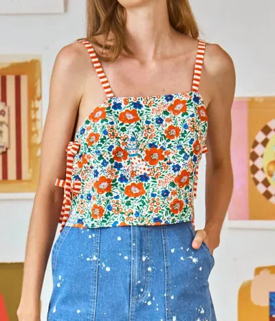 Hunter Meg Print Cami Top In Catnap Combo In Multi