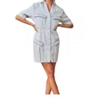 Hunter Melanie Dress In Blue In Grey