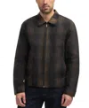 Hunter Men's Foster Wax Trucker Jacket In Black