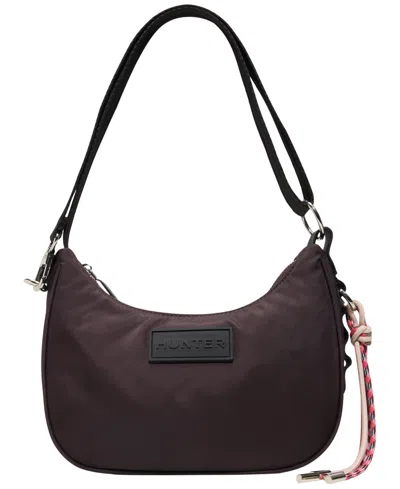 Hunter Men's Loop Back Crossbody Bag In Brown