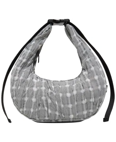 Hunter Men's Lune Ruched Crossbody Bag In Gray