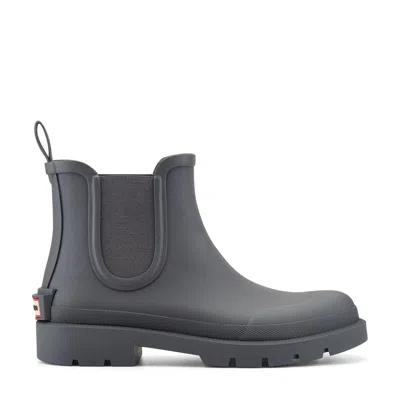 Hunter Men's Orford Waterproof Chelsea Boots 7 Medium Gray In Multi