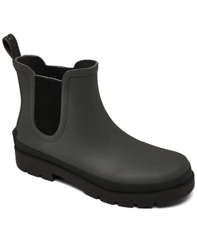 Hunter Men's Original Refined Waterproof Chelsea Boots From Finish Line In Dark Gray