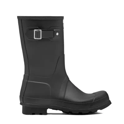 Hunter Men's Original Short Rain Boots 12 Black