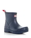 Hunter Men's Play Short Rain Boots In Blue