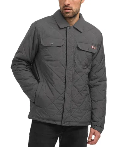 Hunter Men's Quilted Sherpa Long-sleeve Jacket In Castle Rock