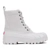Hunter Men's Southall Waterproof Duck Boots From Finish Line In White