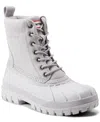 Hunter Men's Southall Waterproof Duck Boots From Finish Line In Light Gray