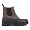 Hunter Men's Suffolk Insulated Waterproof Duck Boots 12 Grey/black In Multi