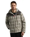 Hunter Men's Zipper-front Plaid Print Jacket In Multi