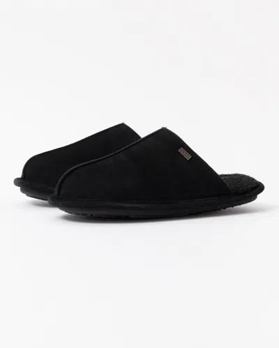 Hunter Mens Mule Slipper - Black Uk8 Eu42