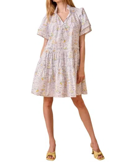 Hunter Merritt Dress In Regatta In Multi