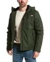 Hunter Mill Waterproof Rain Jacket In Green