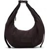 Hunter Mini Crescent Crossbody Bag In Brown