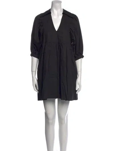 Pre-owned Hunter Mini Dress In Black