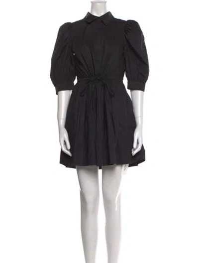 Pre-owned Hunter Mini Dress In Black