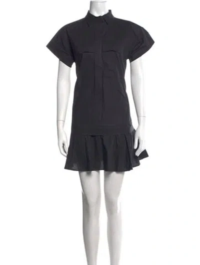 Pre-owned Hunter Mini Dress In Black