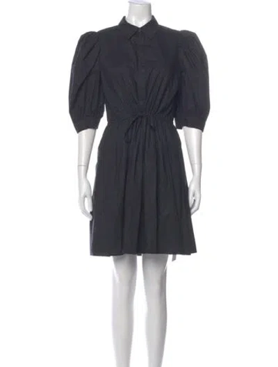 Pre-owned Hunter Mini Dress In Gray