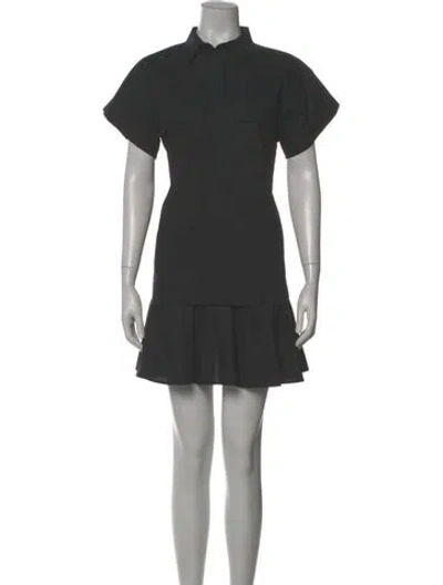 Pre-owned Hunter Mini Dress In Gray