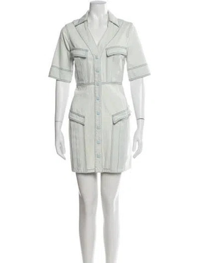 Pre-owned Hunter Mini Dress In Green