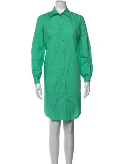 Pre-owned Hunter Mini Dress In Green