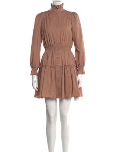 Pre-owned Hunter Mini Dress In Neutral
